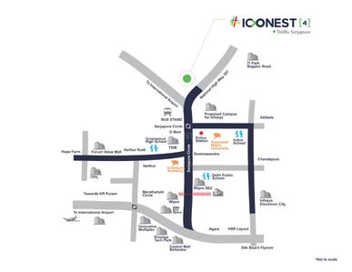 Project Image of 576.0 - 611.0 Sq.ft 3 BHK Apartment for buy in Icon Iconest4