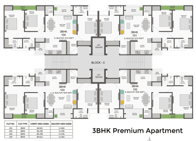 Project Image of 743.0 - 1625.0 Sq.ft 1 BHK Apartment for buy in Archi Royal City