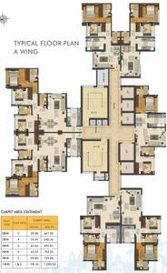 Project Image of 640.0 - 1056.0 Sq.ft 2 BHK Apartment for buy in ACME Avenue Wing A