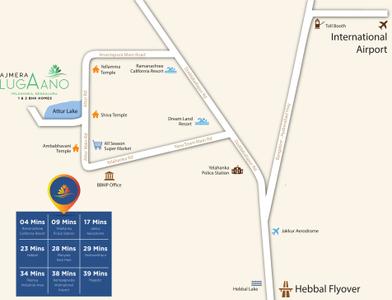 Project Image of 1008 Sq.ft 2 BHK Apartment / Flat for sale in Yelahanka New Town for Rs. 9000000