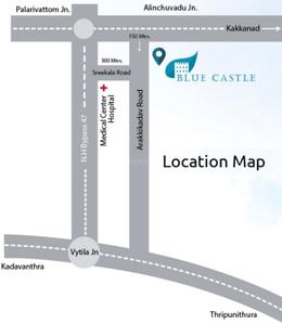 Project Image of 970.0 - 2490.0 Sq.ft 2 BHK Apartment for buy in Unitac Blue Castle