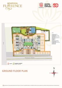 Project Image of 628.18 - 915.04 Sq.ft 2 BHK Apartment for buy in Agarwal Florence