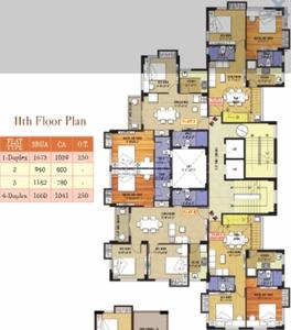 Project Image of 902.0 - 1673.0 Sq.ft 2 BHK Apartment for buy in Mitra Guha Manorama Heights