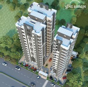 Project Image of 509.67 - 624.63 Sq.ft 2 BHK Apartment for buy in Pusti Heights