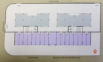 Project Image of 371.89 - 700.73 Sq.ft 3 BHK Apartment for buy in Sharda Ram Shyam Complex
