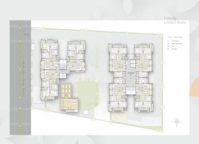 Project Image of 1341.72 - 1363.9 Sq.ft 4 BHK Apartment for buy in Orchid Luxuria