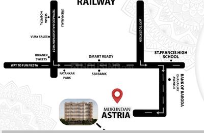 Project Image of 340.46 - 810.0 Sq.ft 1 BHK Apartment for buy in Mukundan Astria
