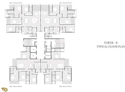Project Image of 1770.0 - 2240.0 Sq.ft 3 BHK Apartment for buy in Kolte Patil 24K Manor Tower B