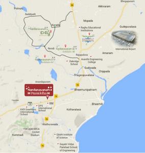 Siri Venkateswara Nandanavanam Prasiddha Location Plan 1