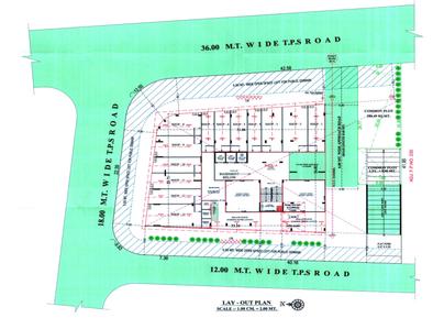 Shree Monarc Nexus Layout Plan 1