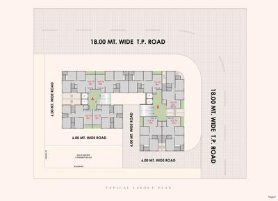 Project Image of 832.16 - 850.24 Sq.ft 3 BHK Apartment for buy in Unnati Shyam Harmony