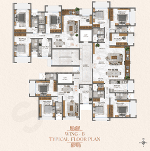 Project Image of 107.98 - 1590.91 Sq.ft 1 BHK Apartment for buy in Amar Giriraj Mandir Premises Co Operative Society Limited