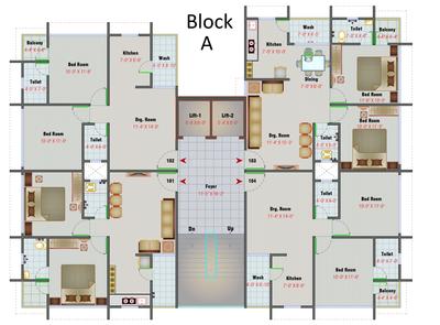 Project Image of 495.79 - 612.57 Sq.ft 2 BHK Apartment for buy in Shivam Vatika