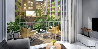 Project Image of 1020.0 - 1056.0 Sq.ft 2 BHK Apartment for buy in Bhawani Courtyard Phase 2