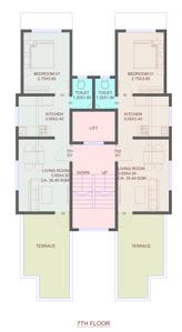 Project Image of 700.0 - 900.0 Sq.ft 1 BHK Apartment for buy in Oswal Bhoomi
