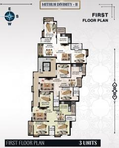 Project Image of 911.0 - 1210.0 Sq.ft 2 BHK Apartment for buy in Mithun Divinity