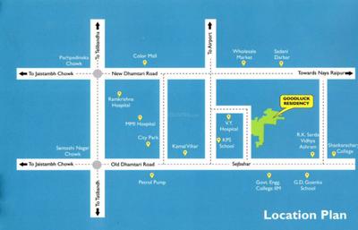 Goodluck Residency Phase 3 Location Plan 4