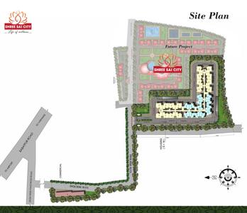 Project Image of 605.58 - 815.8 Sq.ft 2 BHK Apartment for buy in Shree Sai City Phase 2