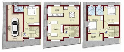 Project Image of 1219.0 - 1467.0 Sq.ft 3 BHK Villa for buy in MGP Happiness