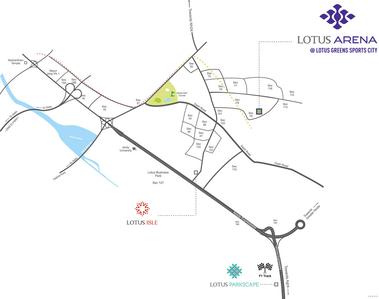 Project Image of 1495.0 - 2465.0 Sq.ft 3 BHK Apartment for buy in Lotus Greens Arena II