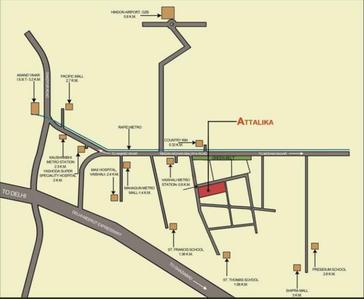 Project Image of 1299.0 - 1805.0 Sq.ft 3 BHK Apartment for buy in Ramprastha Attalika