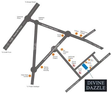Project Image of 630.0 - 631.52 Sq.ft 2 BHK Apartment for buy in Shiv Divine Dazzle A