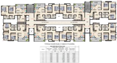 Project Image of 716.24 - 878.0 Sq.ft 2 BHK Apartment for buy in Tejas Nandan