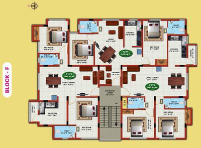 Project Image of 748.0 - 1014.0 Sq.ft 2 BHK Apartment for buy in Orchid Fair Deal