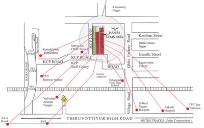 Hansa Garnet Location Plan 1