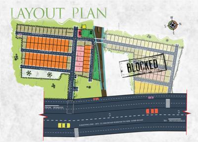 Project Image of 1500.0 - 2400.0 Sq.ft Residential Plot Plot for buy in RJ Rachana Meadows