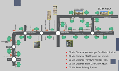 Project Image of 1800.0 - 2700.0 Sq.ft 4 BHK Villa for buy in Satya Villas Extension