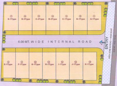 Shah Construction Co Raj Regency Layout Plan 1