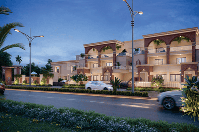 Project Image of 1126.01 - 1657.75 Sq.ft 4 BHK Villa for buy in Balaji Bungalows