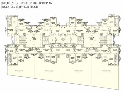 Project Image of 854.55 - 857.56 Sq.ft 3 BHK Apartment for buy in N B Sourish