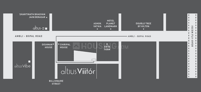Project Image of 4705 Sq.ft 4 BHK Apartment / Flat for sale in Ambli for Rs. 39992500