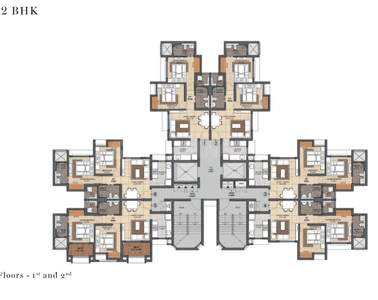Project Image of 441.0 - 751.54 Sq.ft 1 BHK Apartment for buy in Lodha Foresta A B H And I