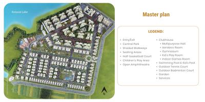 Project Image of 1053.5 - 1610.19 Sq.ft 3 BHK Apartment for buy in Mahindra Aqualily Phase 2C2