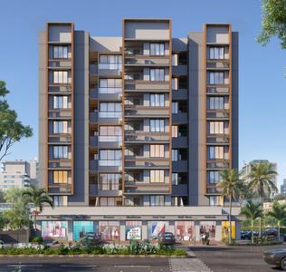 Project Image of 576.41 - 618.17 Sq.ft 2 BHK Apartment for buy in Vraj Dev Green