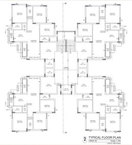 Project Image of 870.91 - 936.57 Sq.ft 3 BHK Apartment for buy in Shivansh Siddhi Space