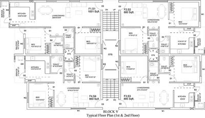 Project Image of 679.0 - 1153.0 Sq.ft 2 BHK Apartment for buy in Ruby Star City
