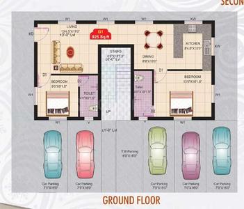 Project Image of 705.0 - 1180.0 Sq.ft 2 BHK Apartment for buy in VJS Kumaran Sukrataa
