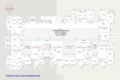 Project Image of 1243.55 - 1712.43 Sq.ft 3 BHK Apartment for buy in Orchid Avadh Avenue