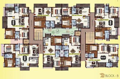 Project Image of 1050.0 - 1450.0 Sq.ft 2 BHK Apartment for buy in Eshwari Oak Dale