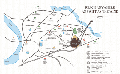 Project Image of 696.0 - 1064.0 Sq.ft 2 BHK Apartment for buy in Midtown W90