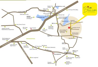 Project Image of 1160.0 - 1412.0 Sq.ft 2 BHK Apartment for buy in JD Blossom