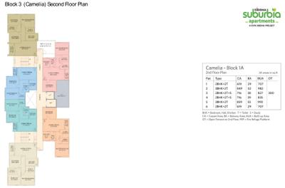 Project Image of 650.0 - 912.0 Sq.ft 2 BHK Apartment for buy in Siddha Suburbia