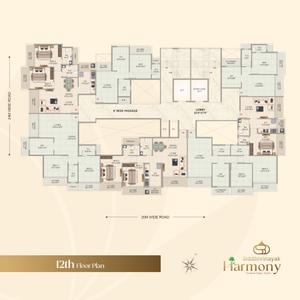 Project Image of 348.15 - 581.8 Sq.ft 1 BHK Apartment for buy in Riu Siddhivinayak Harmony