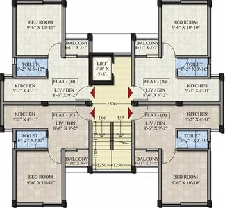 Project Image of 178.0 - 485.0 Sq.ft 1 RK Apartment for buy in Martin Jeevanam Phase 1