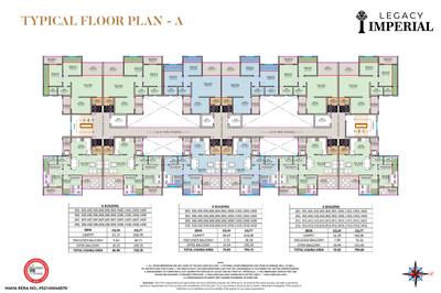 Project Image of 576.08 - 639.27 Sq.ft 2 BHK Apartment for buy in Legacy Imperial Phase I