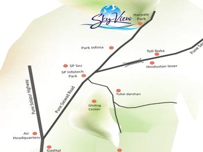Project Image of 452.0 - 829.0 Sq.ft 1 BHK Apartment for buy in Harpale Sky View Wing B